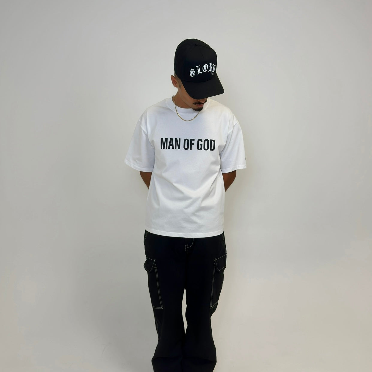 Man Of God Tee - White