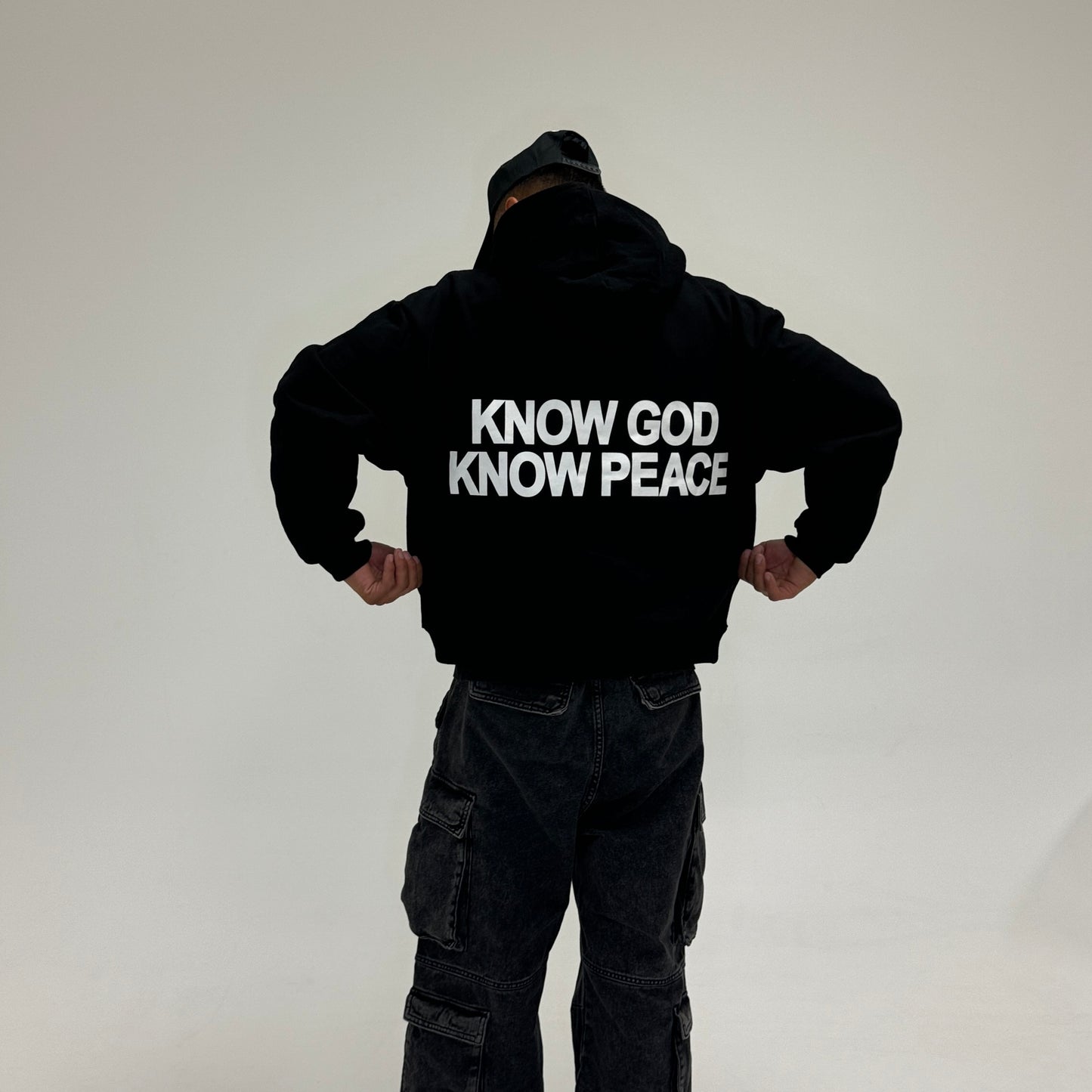 No God No Peace Hoodie - Black