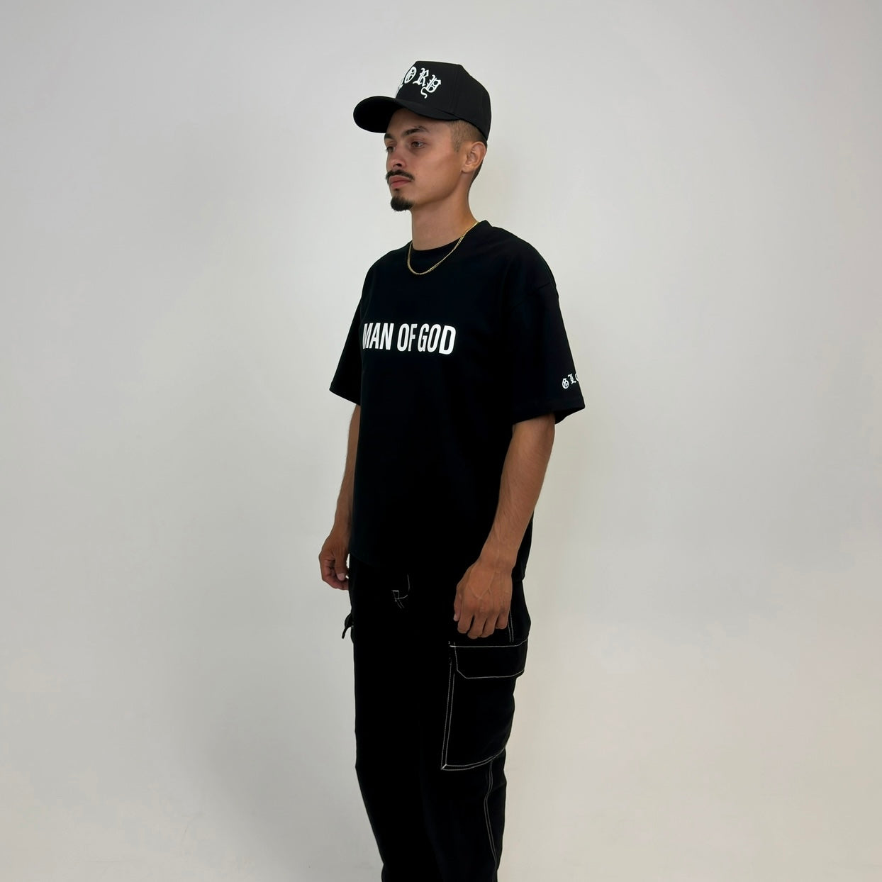 Man Of God Tee - Black