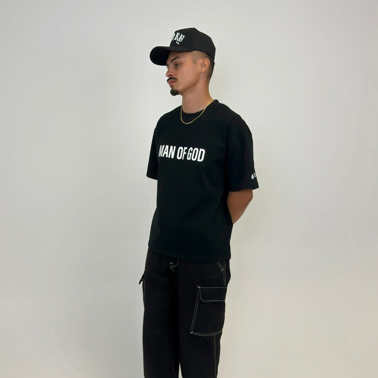 Man Of God Tee - Black