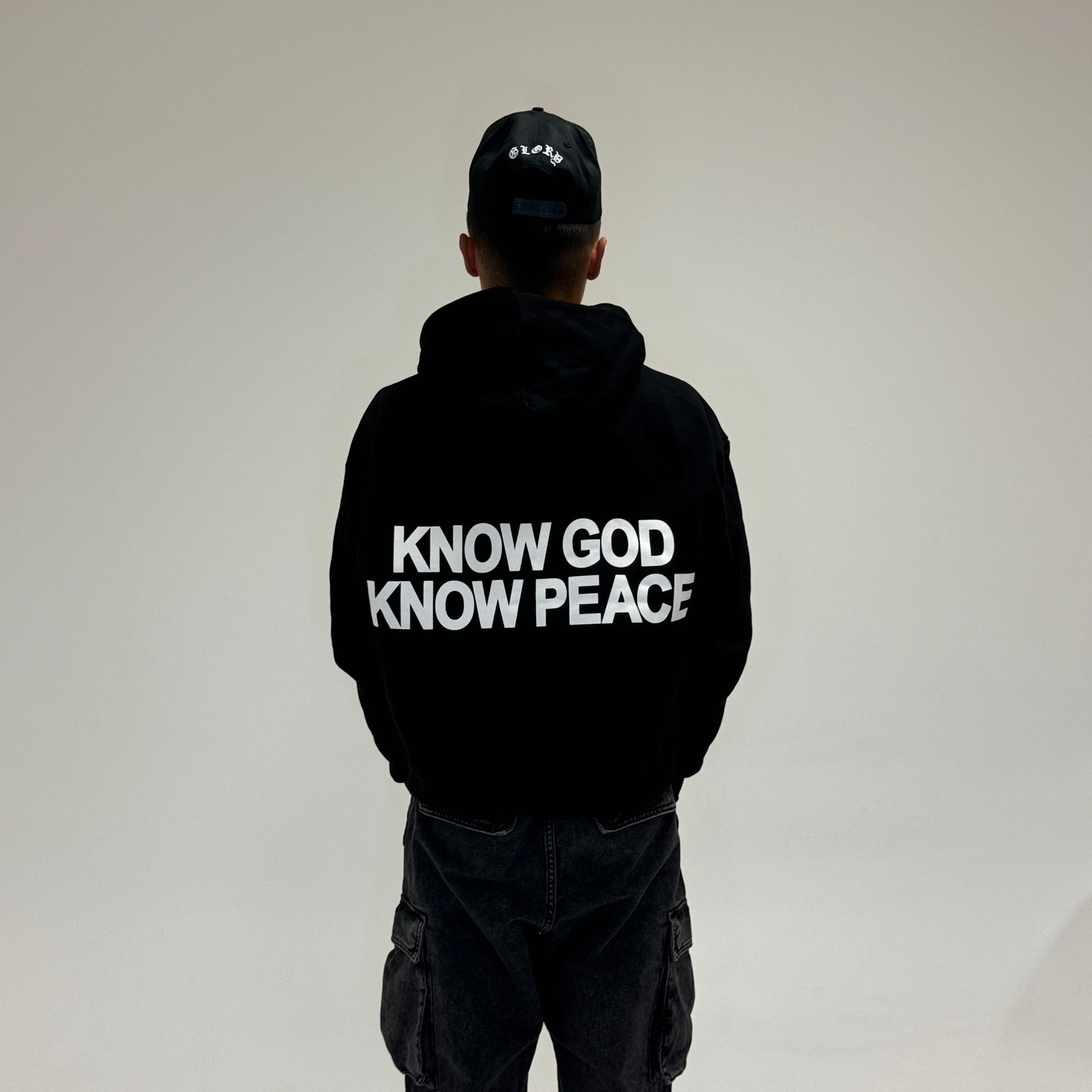 No God No Peace Hoodie - Black