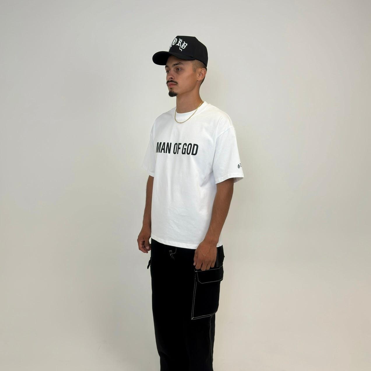 Man Of God Tee - White