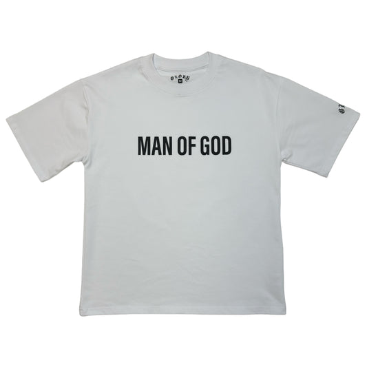 Man Of God Tee - White